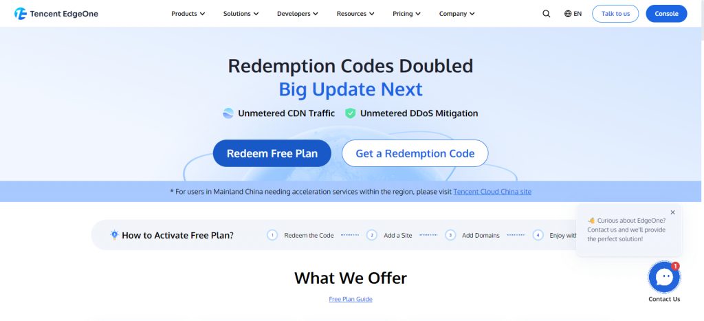 如何让你的 GitHub 开源项目获得腾讯 EdgeOne 免费 CDN 加速：完整申请流程解读
